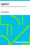 [Gutenberg 34280] • Lightnin' / After the Play of the Same Name by Winchell Smith and Frank Bacon